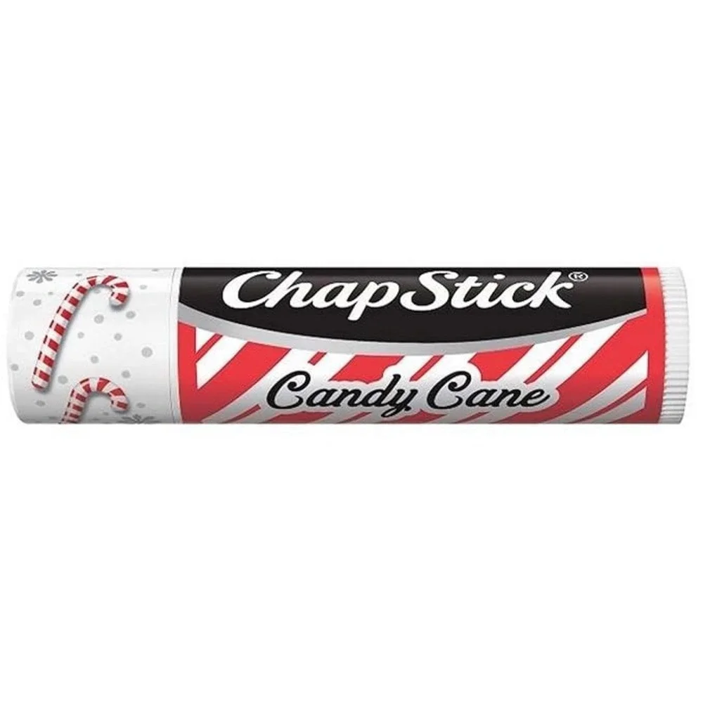 Chapstick Limited Edition Candy Cane Flavor Lip Balm - 0.15 Ounce Pack of 3